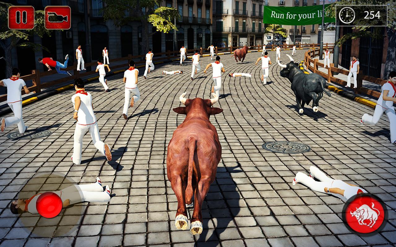 Angry Bull 2016 Game Screenshot