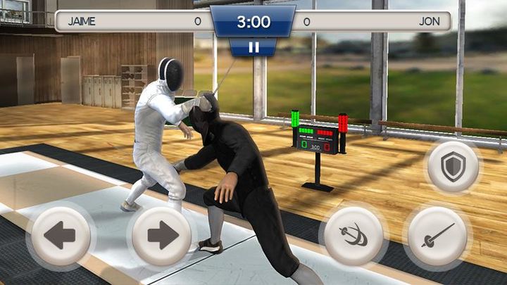 Screenshot 1 of Fencing Swordplay 3D 1.6