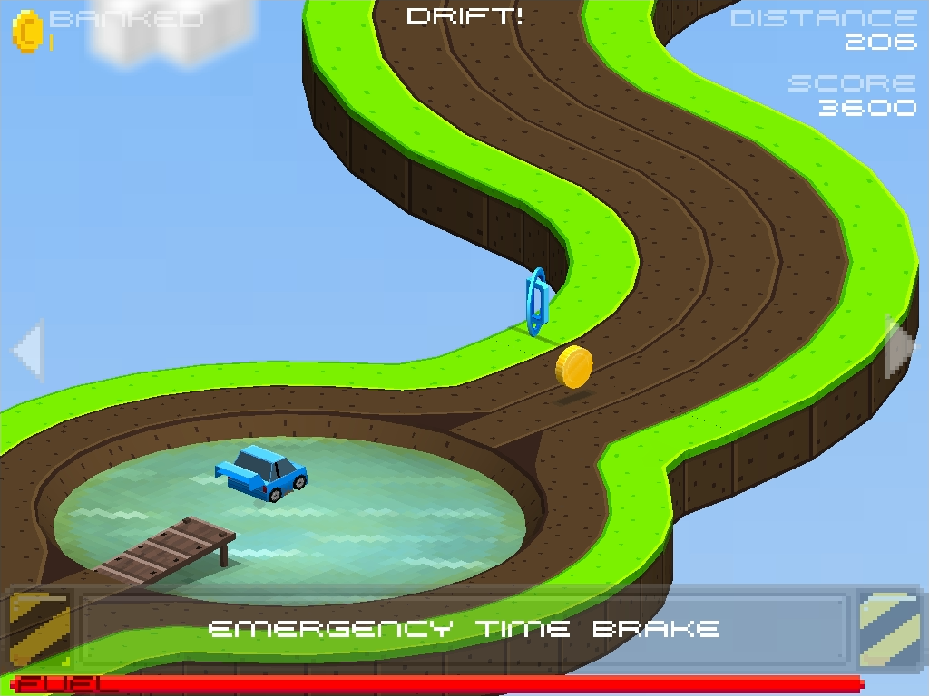 Cubed Rally Redline Game Screenshot