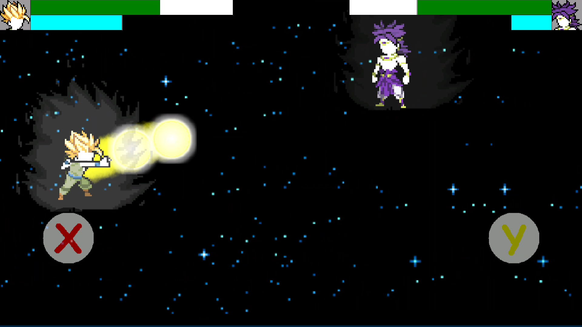 Stickman Fighters: Ball Dragon Saiyan War Game Screenshot