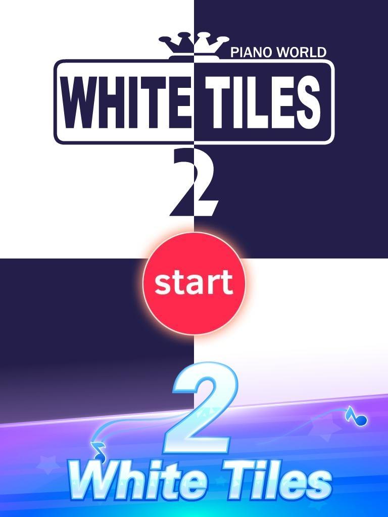 White Tiles 2 : Piano World Game Screenshot