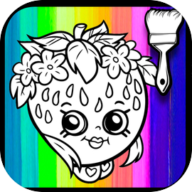 Kid Coloring Game for Shopkin