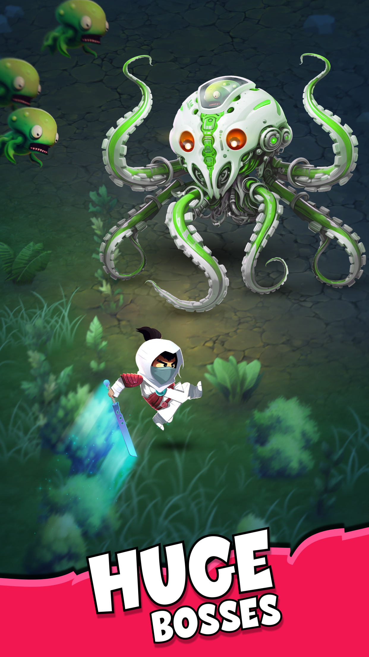 Screenshot of Ninja Alien: Survival Arena