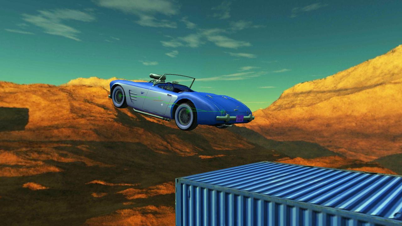 Extreme Car Stunt Race Game Screenshot
