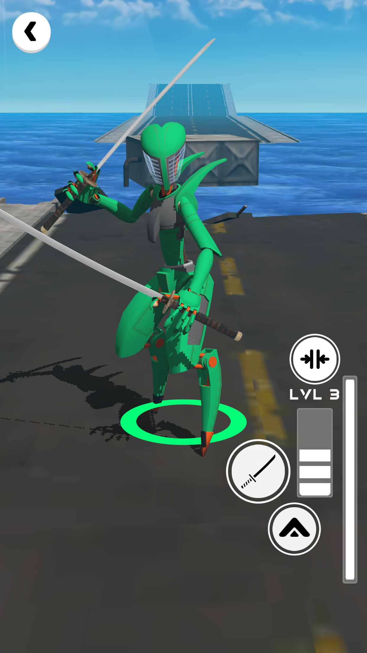 Cyborg Striker Game Screenshot