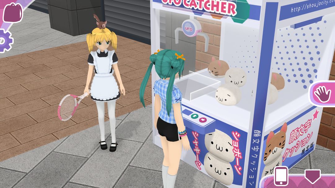 Screenshot of Shoujo City 3D