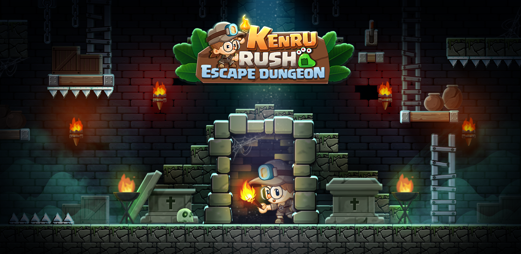 Screenshot dari video Kenru Rush - Escape Dungeon