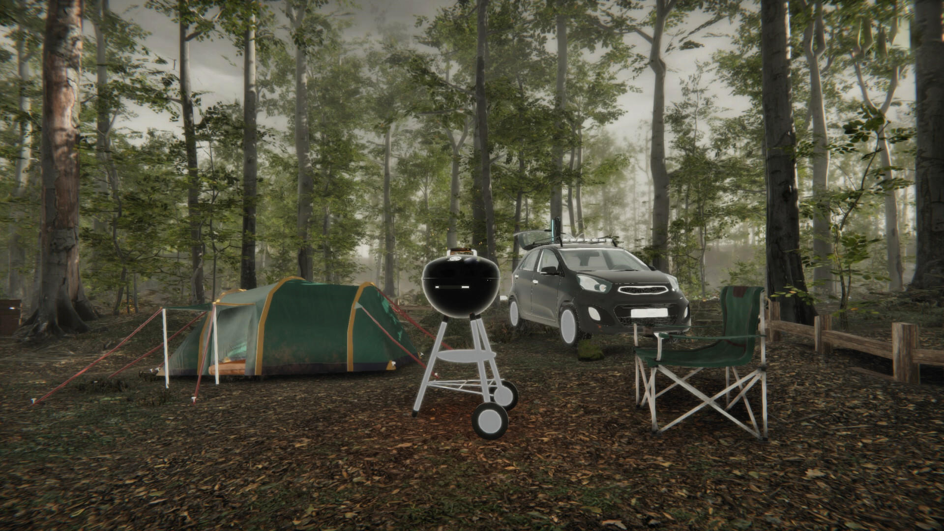 Camping Vlog Simulator 2024 ภาพหน้าจอเกม