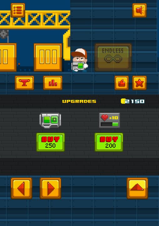 Boss Level Shootout Game Screenshot