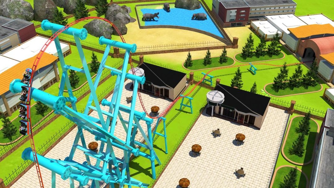 Roller Coaster Games ภาพหน้าจอเกม