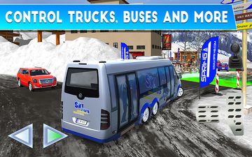 Winter Ski Park: Snow Driver Game Screenshot