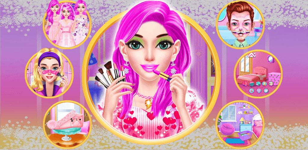 Jogando Maquiagem da Princesa - Jogos de Salão de Beleza