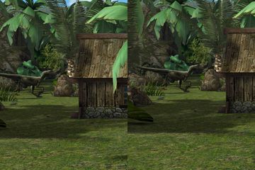 Jurassic VR Dinos on Cardboard Game Screenshot