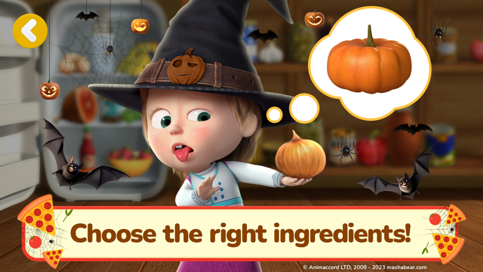 Screenshot of Masha and The Bear: Pizzeria!