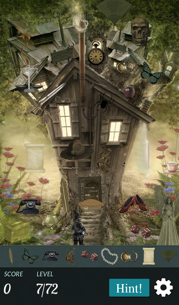 Hidden Object - Treehouse Free ภาพหน้าจอเกม