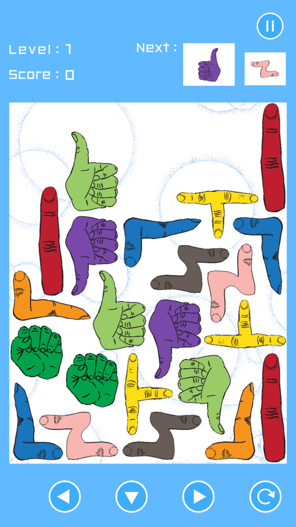 Cuplikan Layar Game Handris!