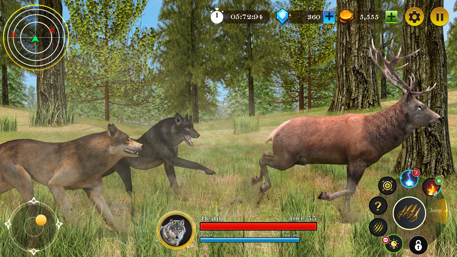 Screenshot 4 of Wolf Games The Wolf Simulator 