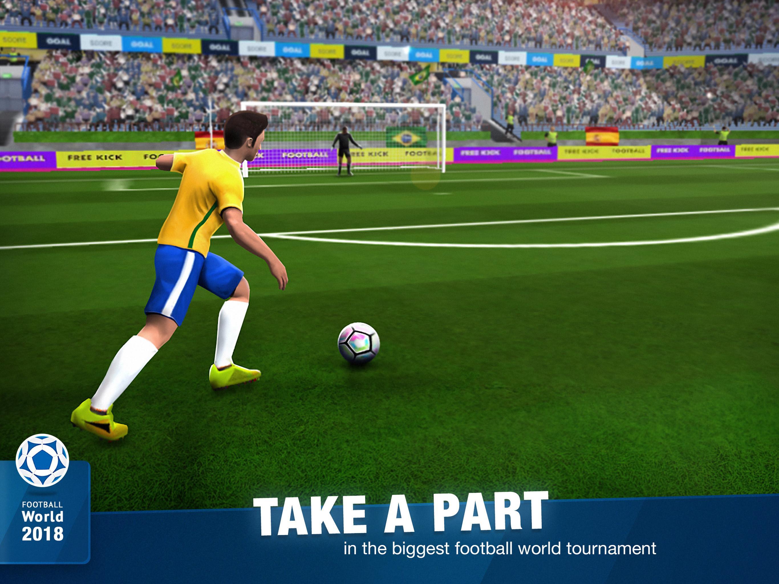 Скриншот игры FreeKick Soccer 2021