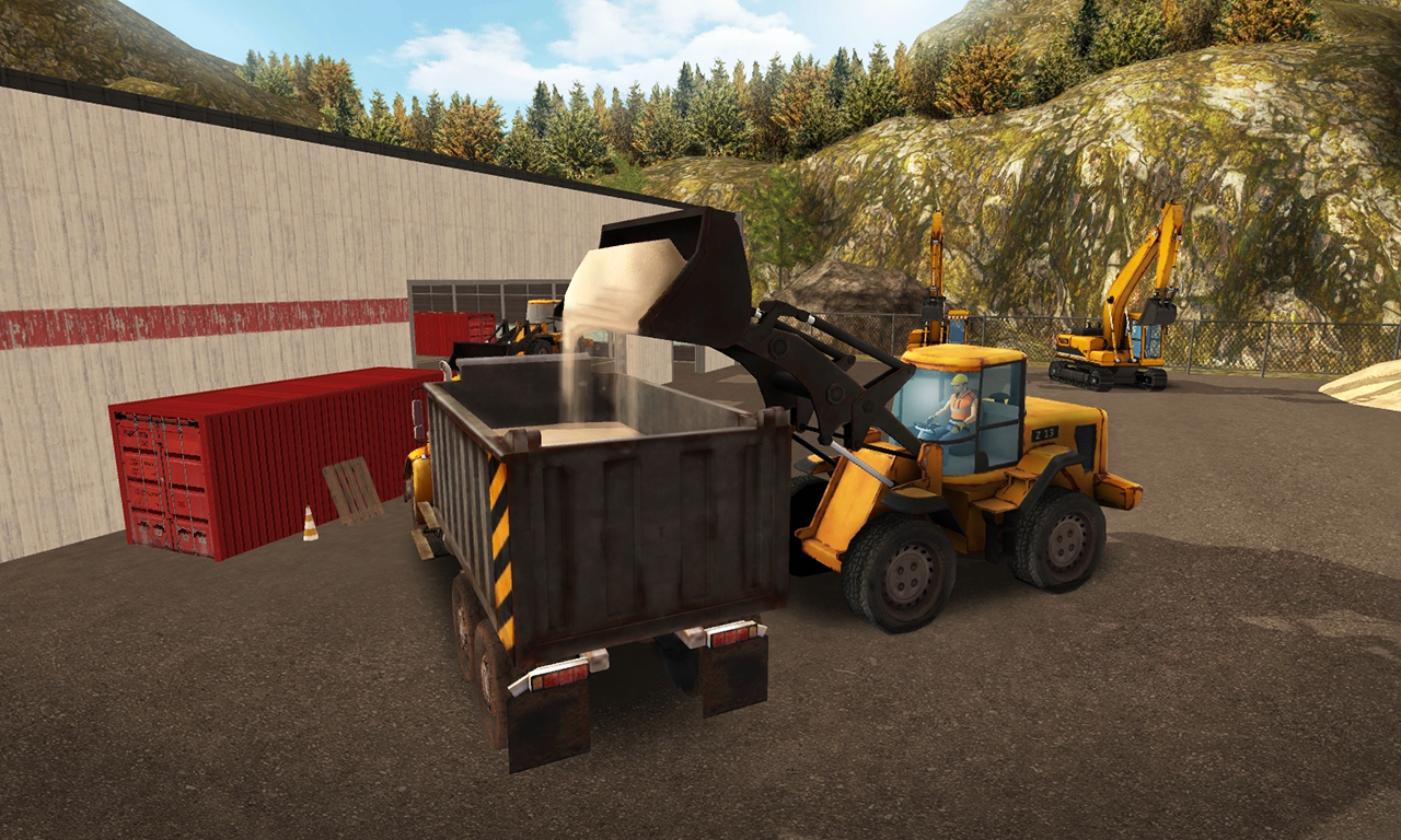 Construction Sim 2016 Load &Go Game Screenshot