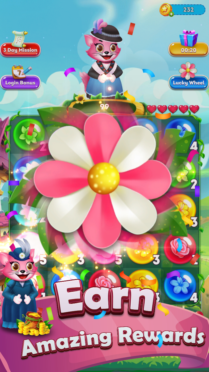 Скриншот игры Bubble Saga