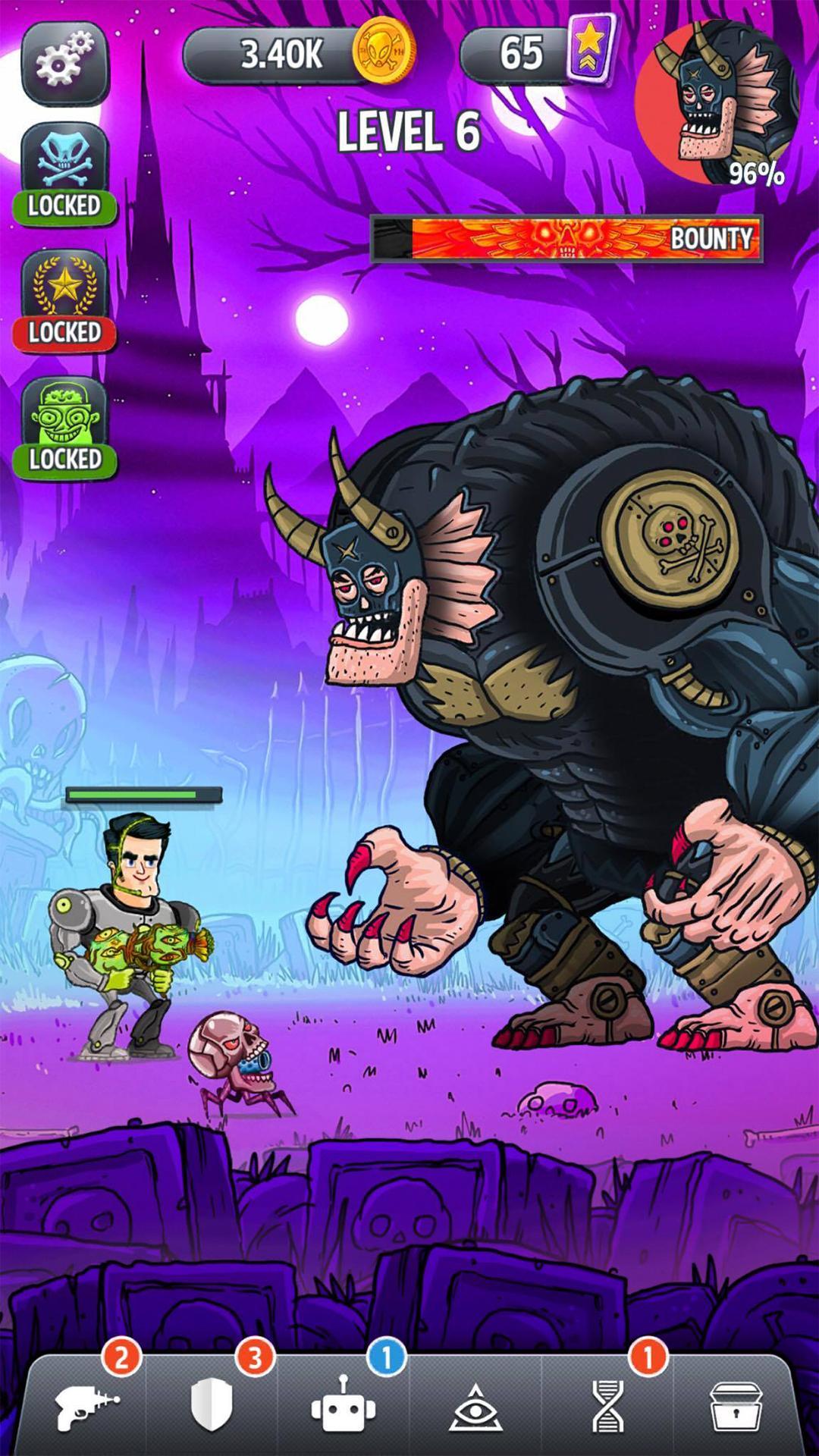 Tap Busters: Galaxy Heroes 遊戲截圖
