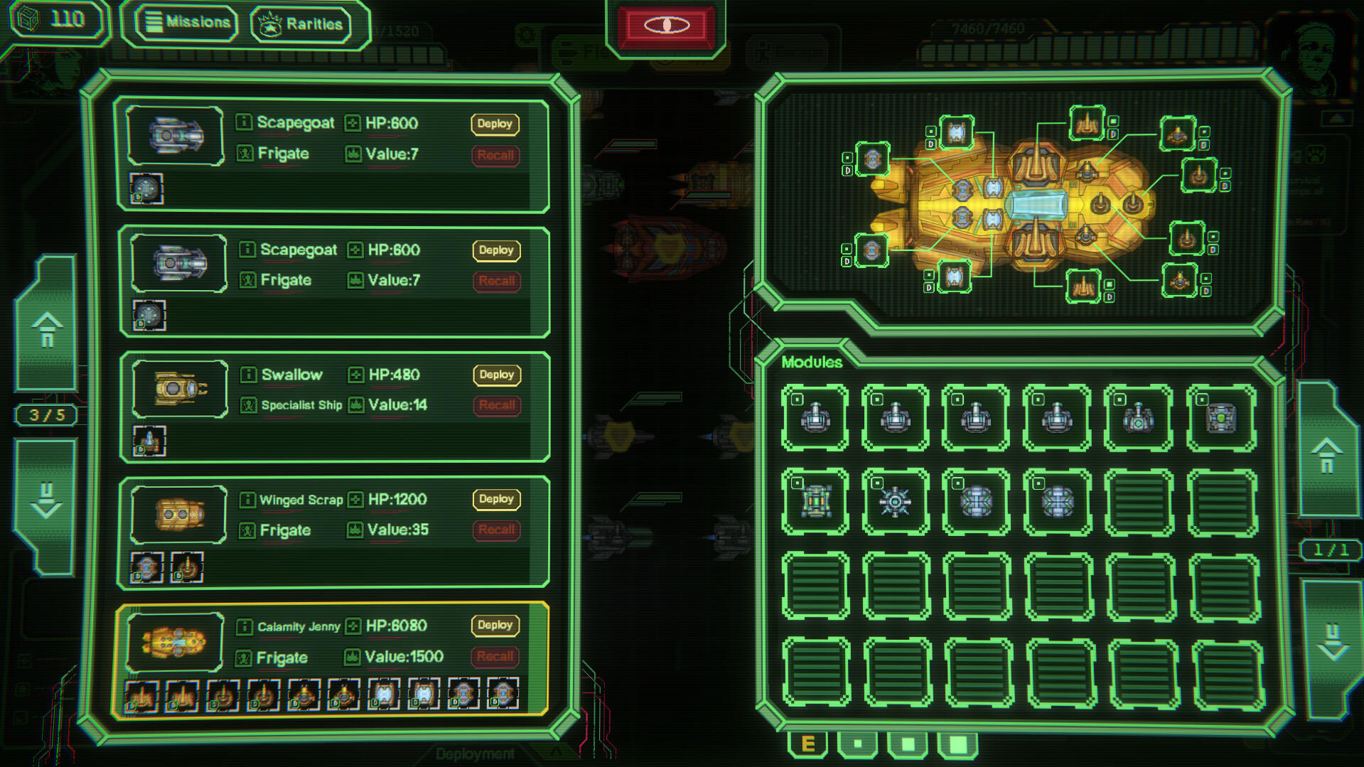 Nonentity Galaxy Game Screenshot