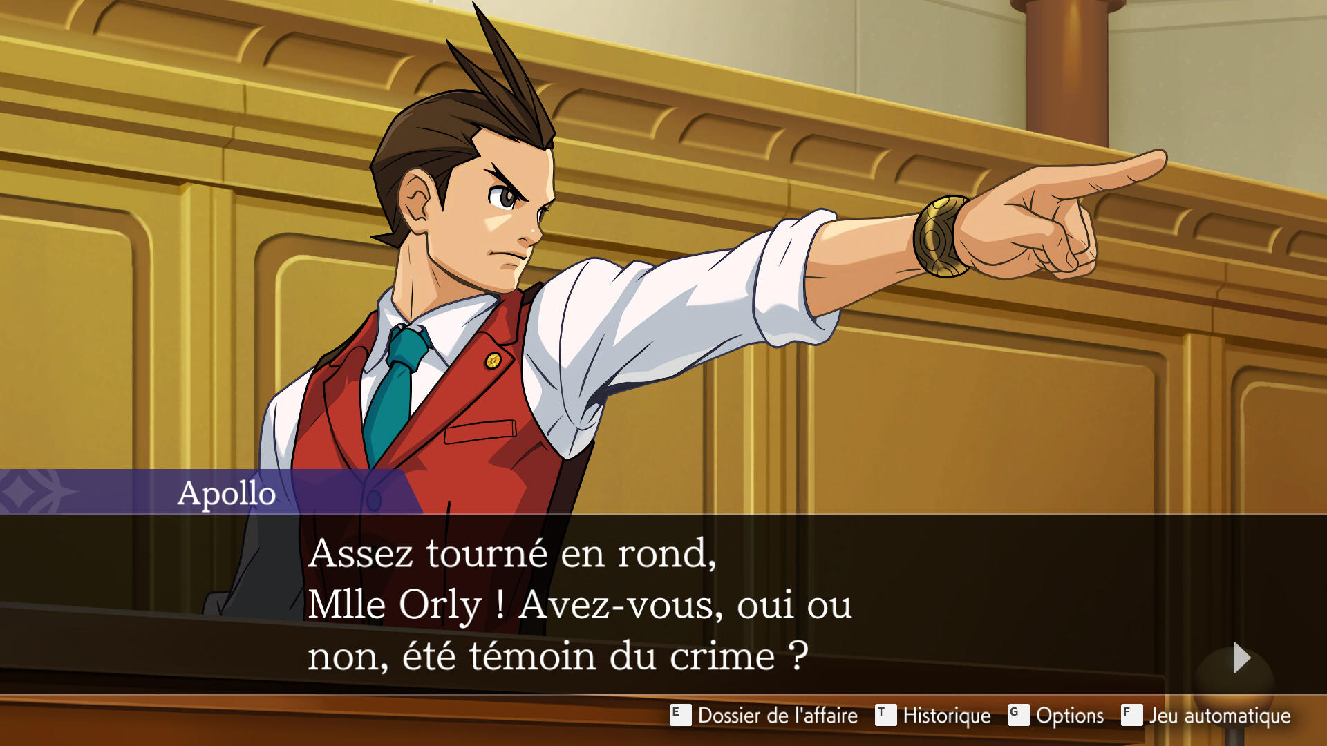 Screenshot 1 of Apollo Justice: Ace Attorney Trilogy 