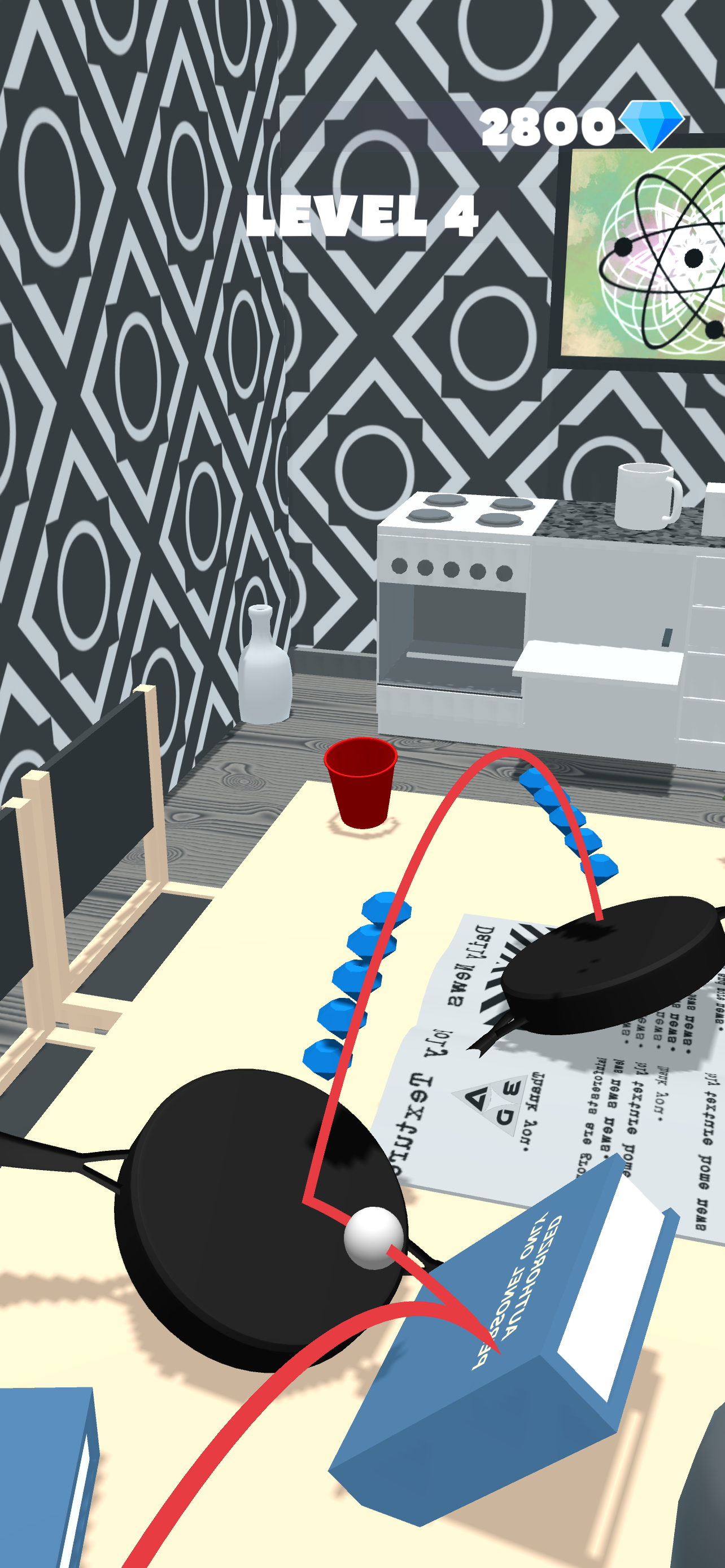 Pong Run 3D! Game Screenshot