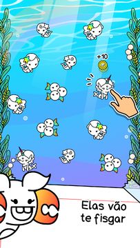 Captura de Tela do Jogo Mermaid Evolution: Merge Game