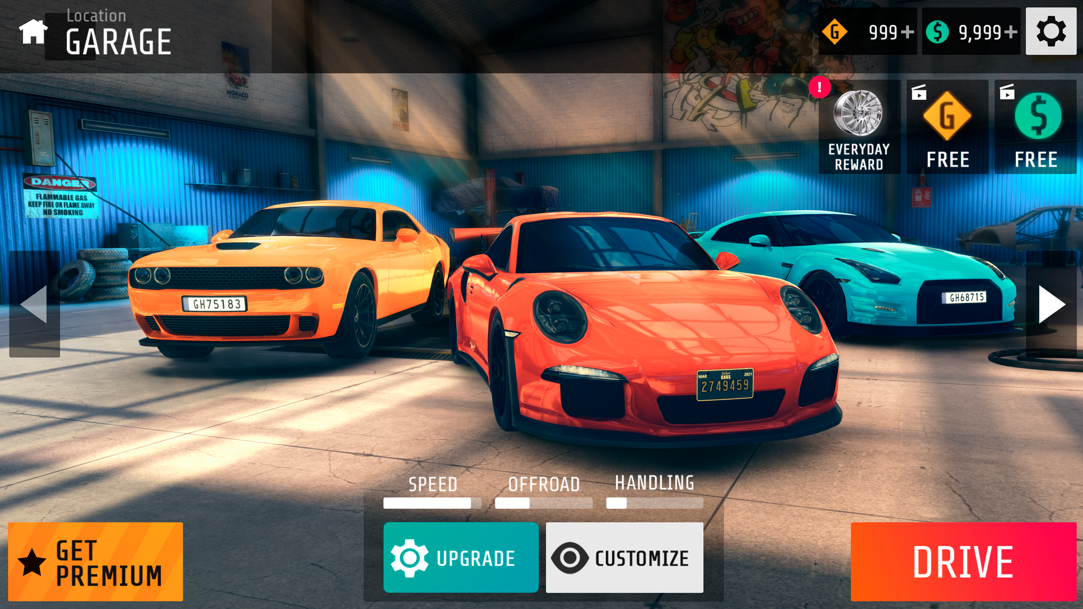 NS2 car racing game screenshot game