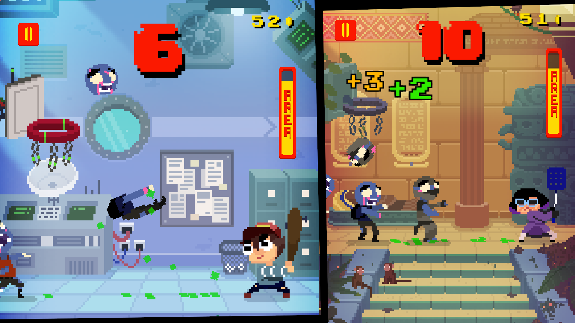 Basketball vs  Zombies Game Screenshot