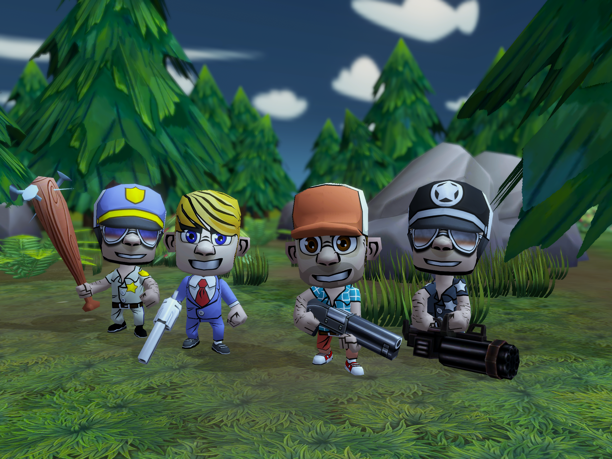 Terror Hunter Game Screenshot