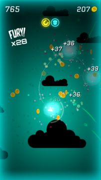 Neon Plane Game Screenshot