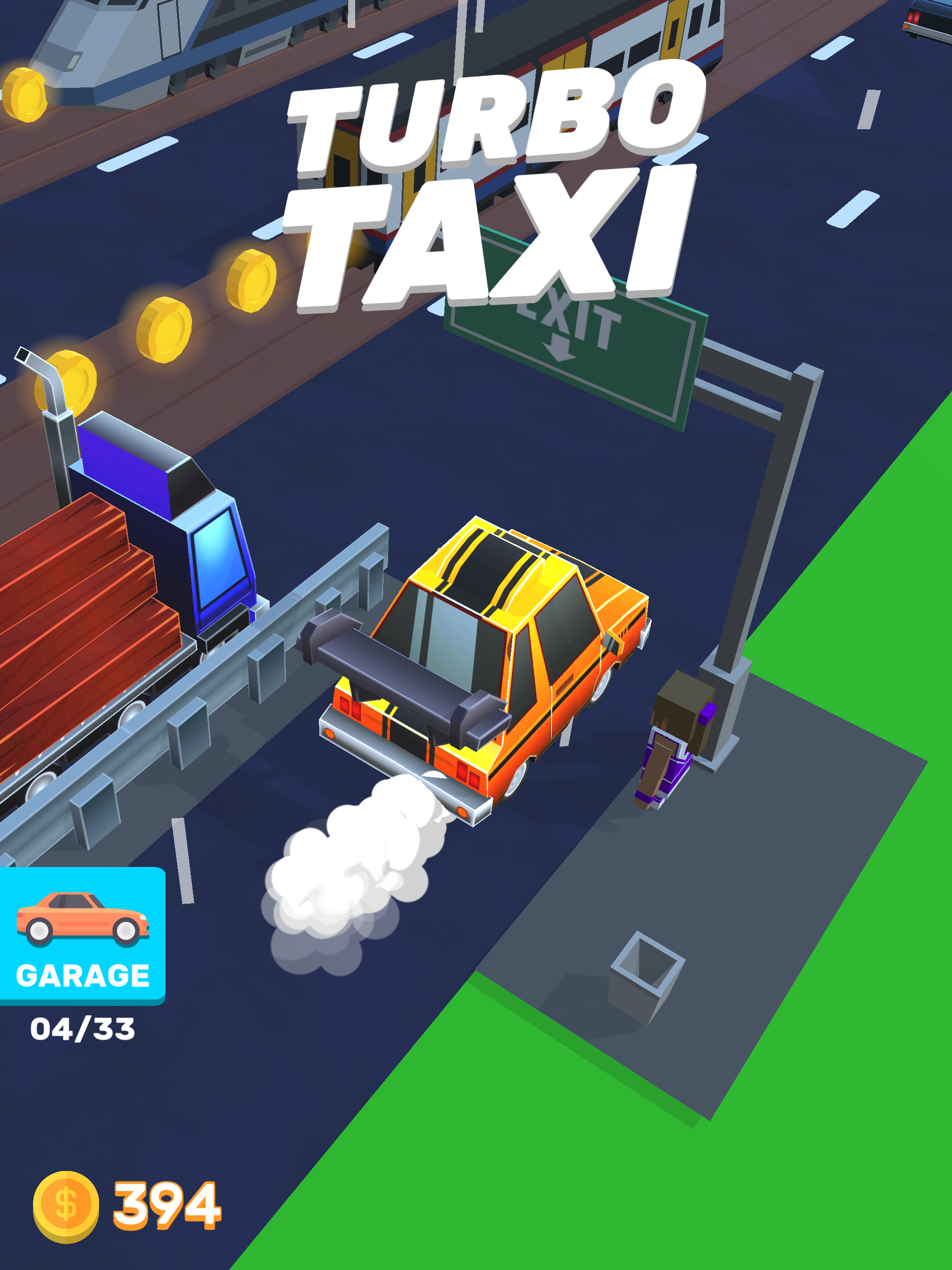 Turbo Taxi 게임 스크린 샷