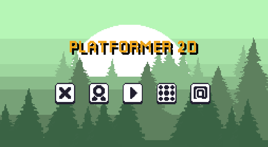 Скриншот игры Platformer 2D