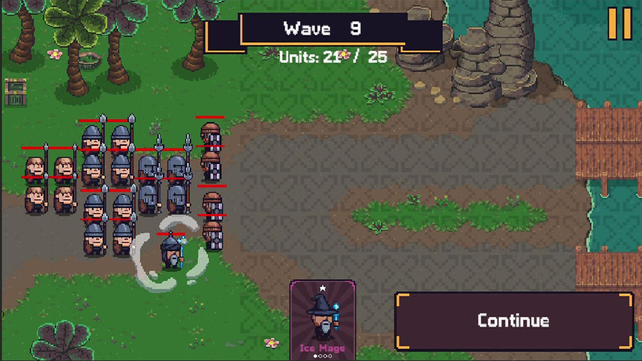 Screenshot of Little Army Manager