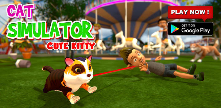 Banner of Virtual Cat Simulator : Cute Kitty 1.8