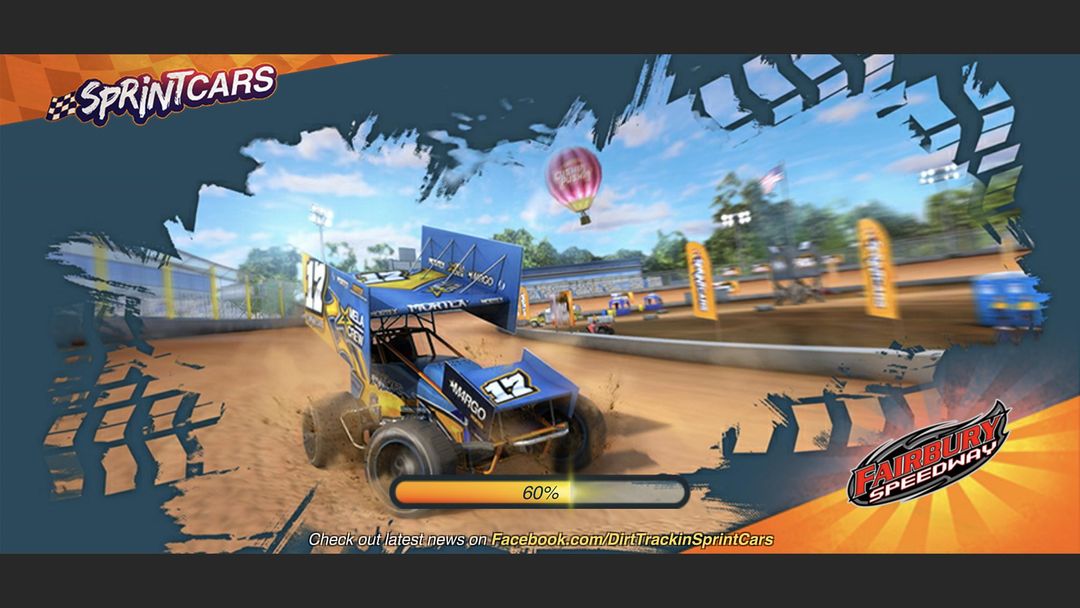 Dirt Trackin Sprint Cars ภาพหน้าจอเกม