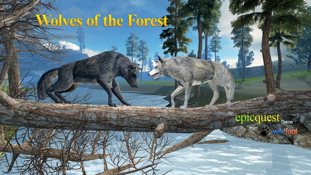 Screenshot of Wolves of the Forest