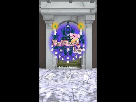 Screenshot of the video of Room Escape: The Wizard's Lair