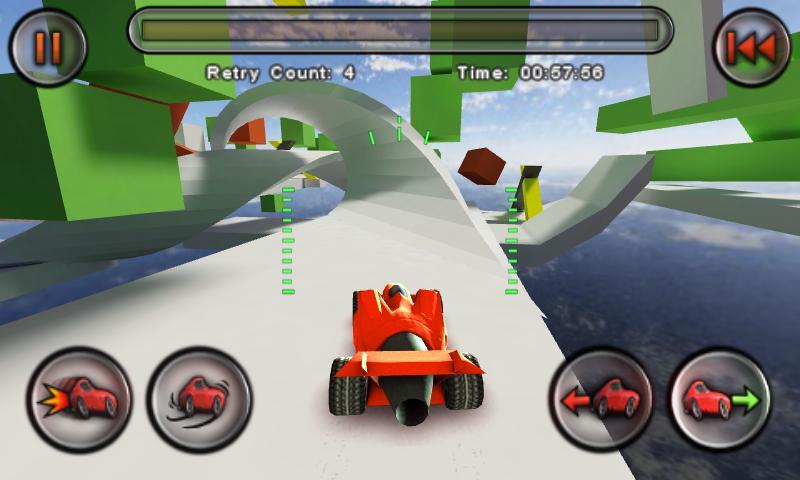 Jet Car Stunts screenshot game