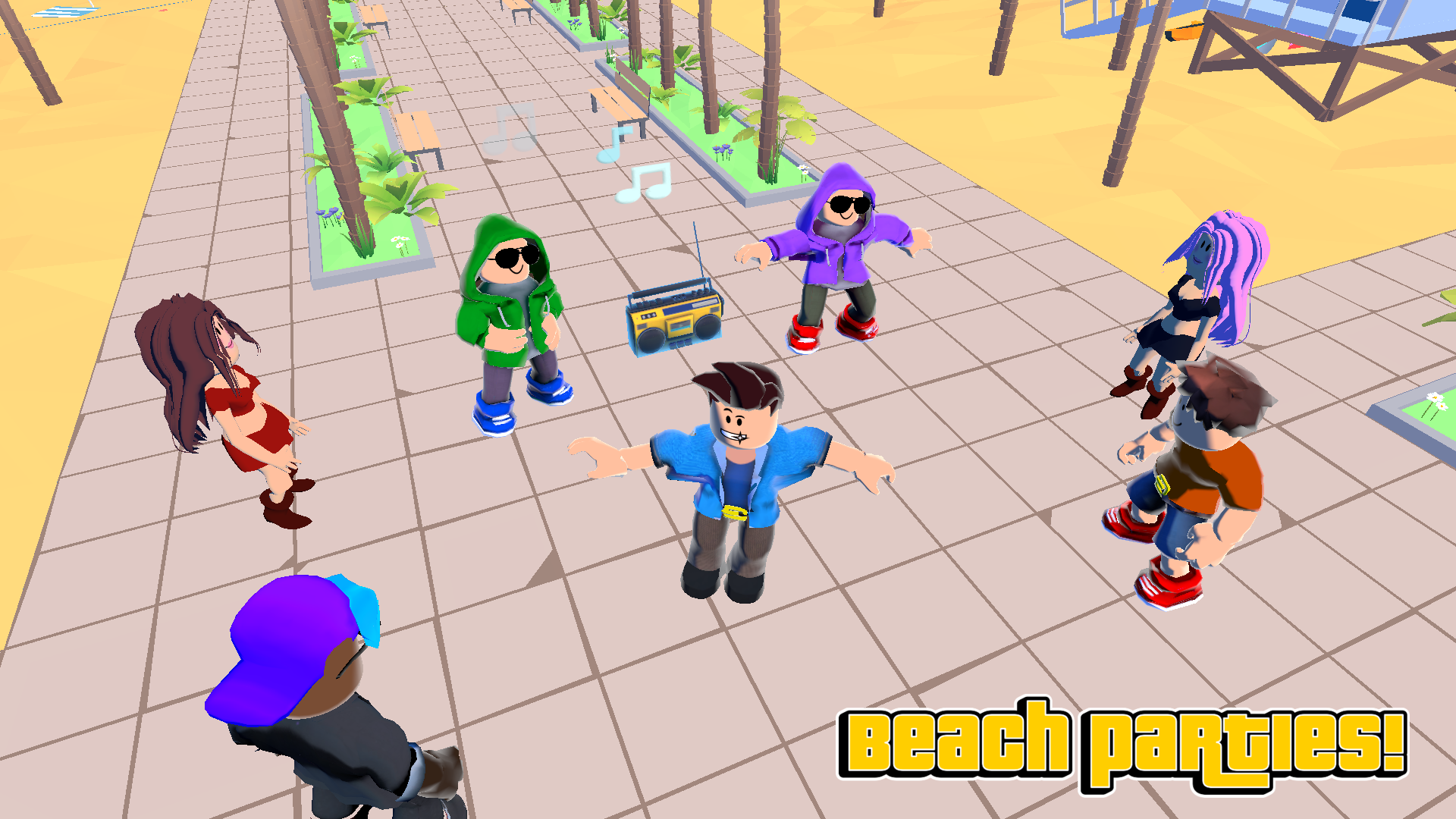 Скриншот игры GrandBlox Gangster