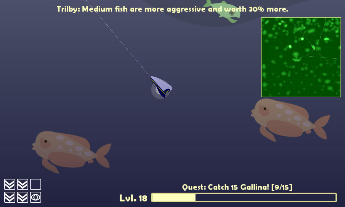 Screenshot of Cat Goes Fishing