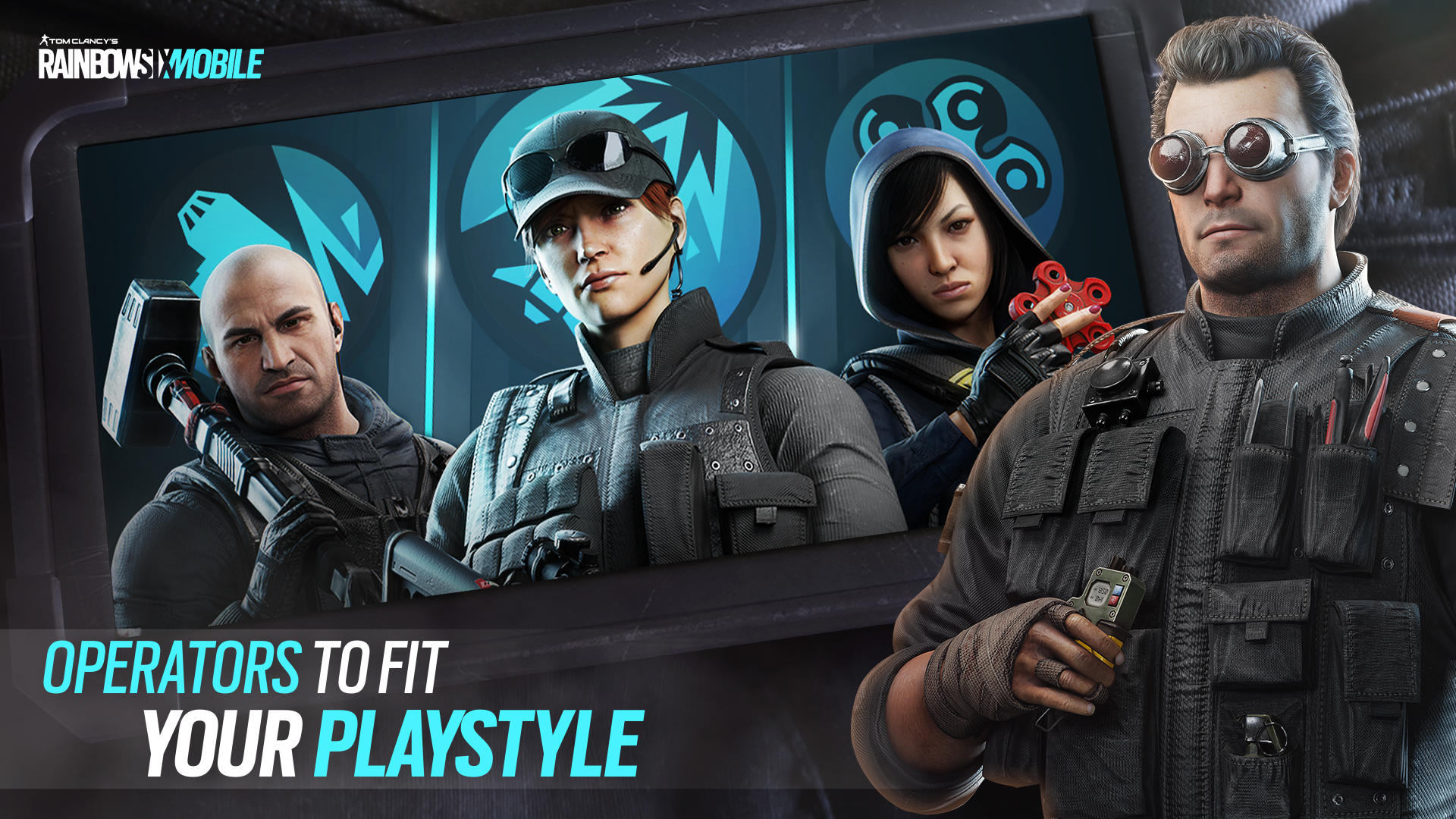 Cuplikan Layar Game Rainbow Six Mobile