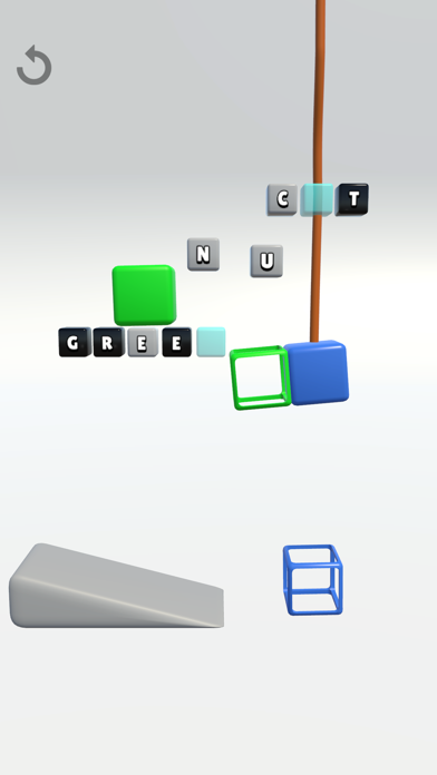 Letter Up 3D Game Screenshot