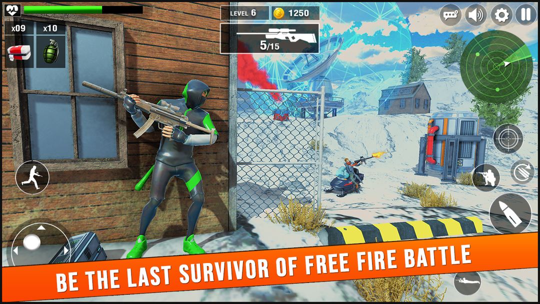 Survival Battlegrounds - Free Fire Battle Royale遊戲截圖