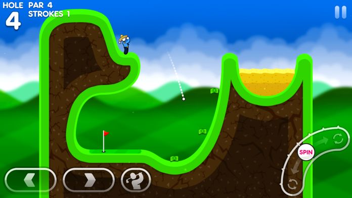 Screenshot of Super Stickman Golf 3