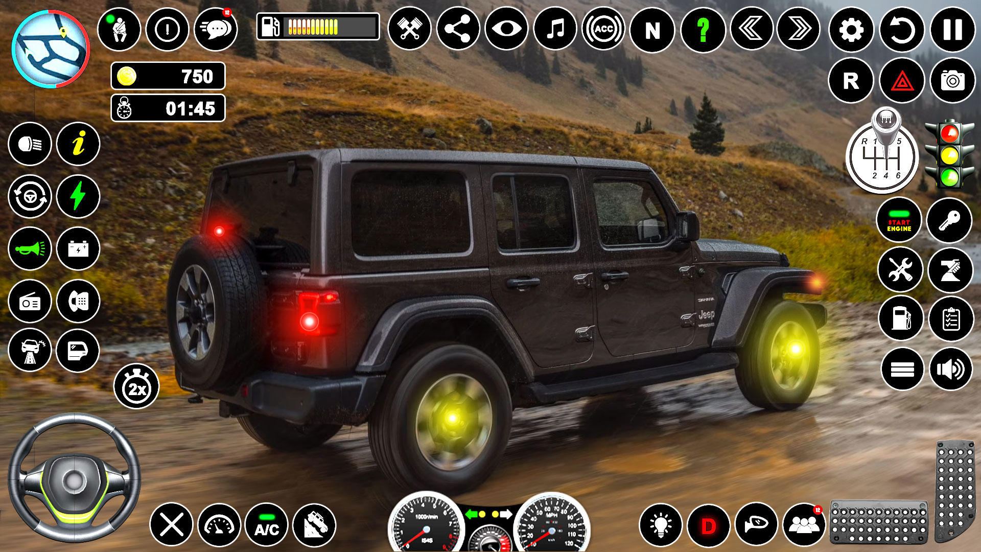 Screenshot of Indian Jeep Wala Games 3D