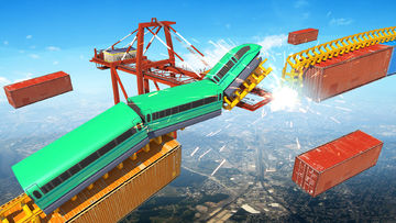 Roller Coaster Train Sim 2023 Game Screenshot