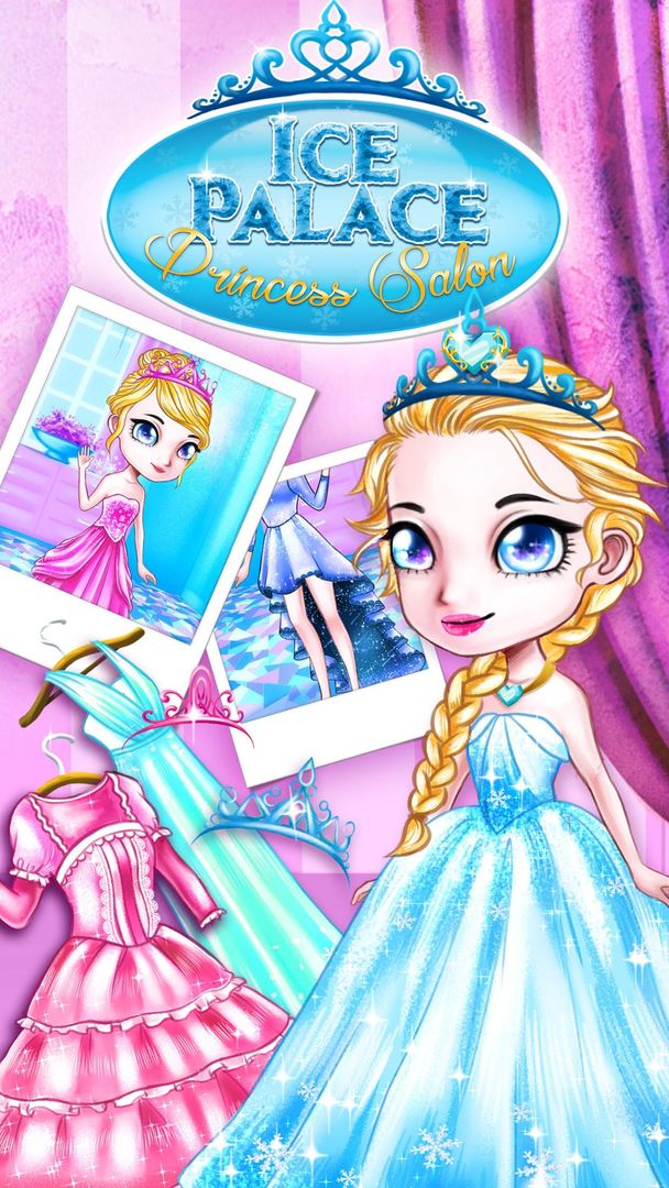 Screenshot of Ice Palace Princess Salon